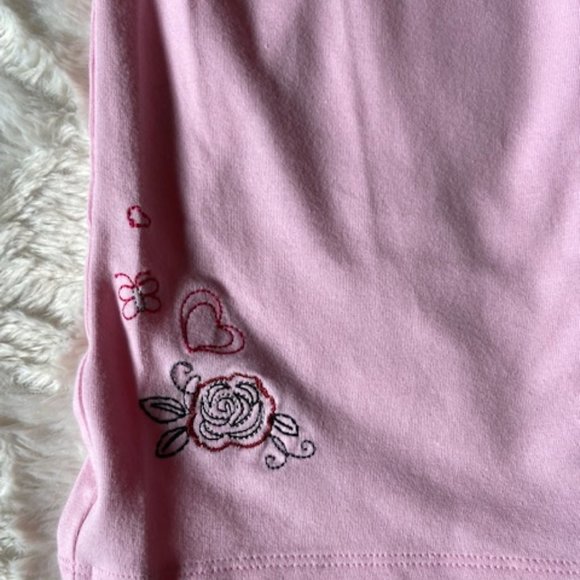 2/$25 Faded Glory Stretch Pink Comfy Pants Girls Size 7 NWOT - Picture 4 of 11